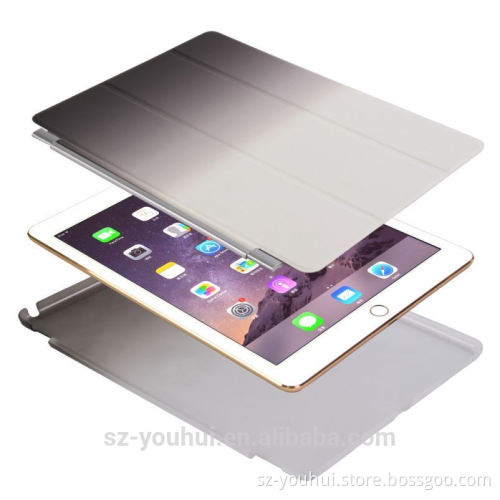Latest Design Rainbow Color 6 Leather For Ipad Air 1 2 Case